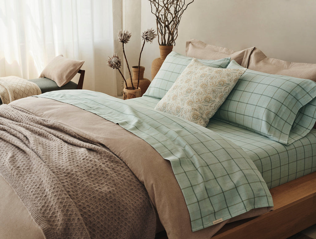 Organic Flannel Sheet Set