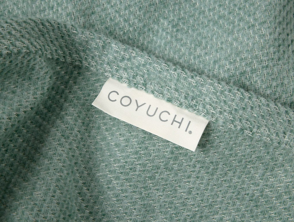 Haccta Washable Organic Cotton and Wool Blanket