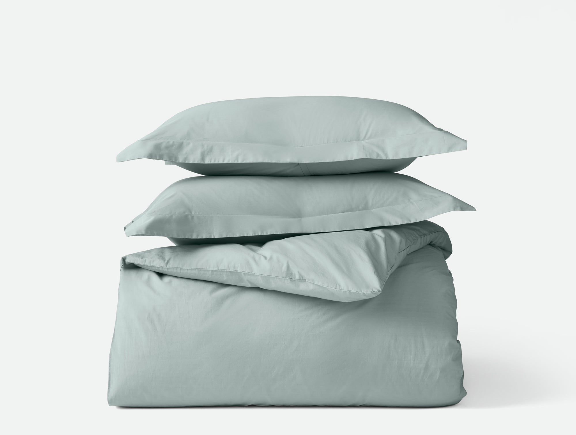 Refined Organic Percale Duvet Set